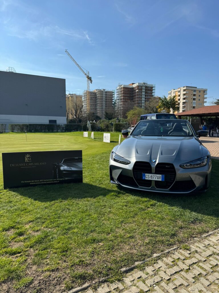 Exclusive Cars: cars on display for Swing Experience 2024 tournament